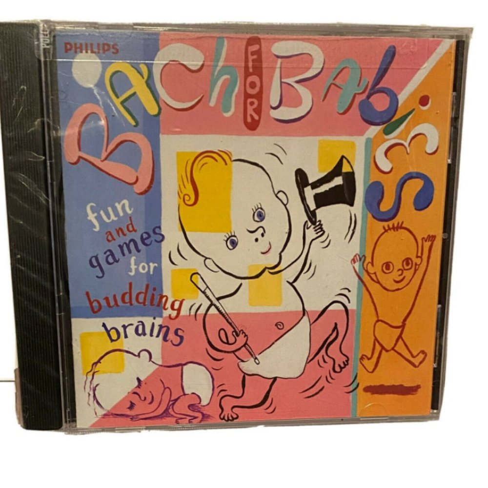 Bach For Babies Music Cd Fun and Games Budding Brains